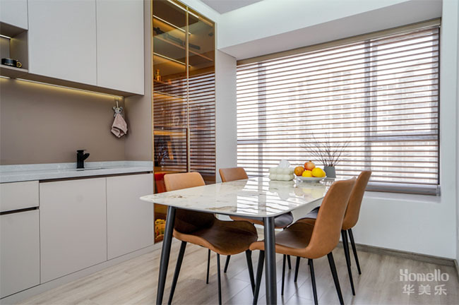 119㎡三居，極簡主義搭配+小清新元素，感受生活的輕便與舒適